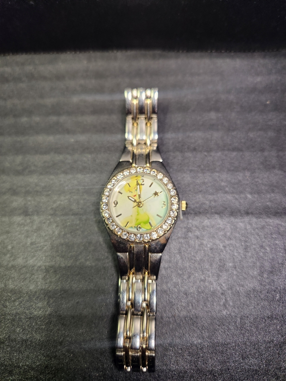 Disney Tinkerbell Women's Watch - Gold/Silver